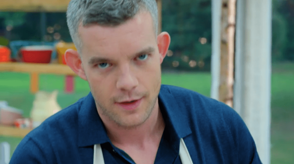  His appearance was full of innuendo in classic Bake Off style