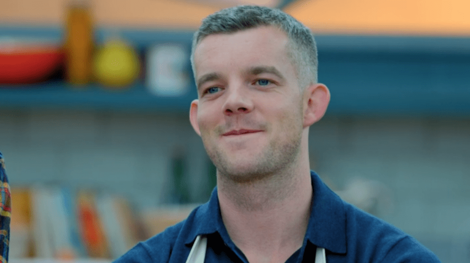  Russell sent viewers wild on the Bake Off tonight