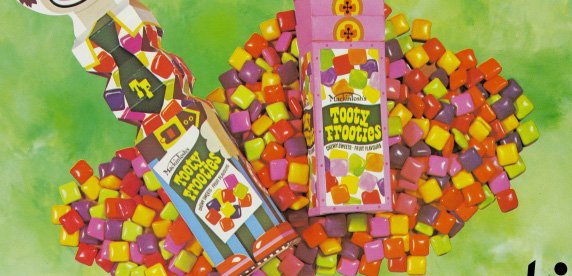 This is how Tooty Frooties used to look when they launched in 1963