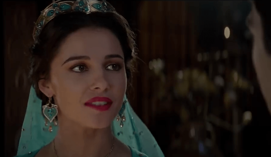  Princess Jasmine is played by Naomi Scott