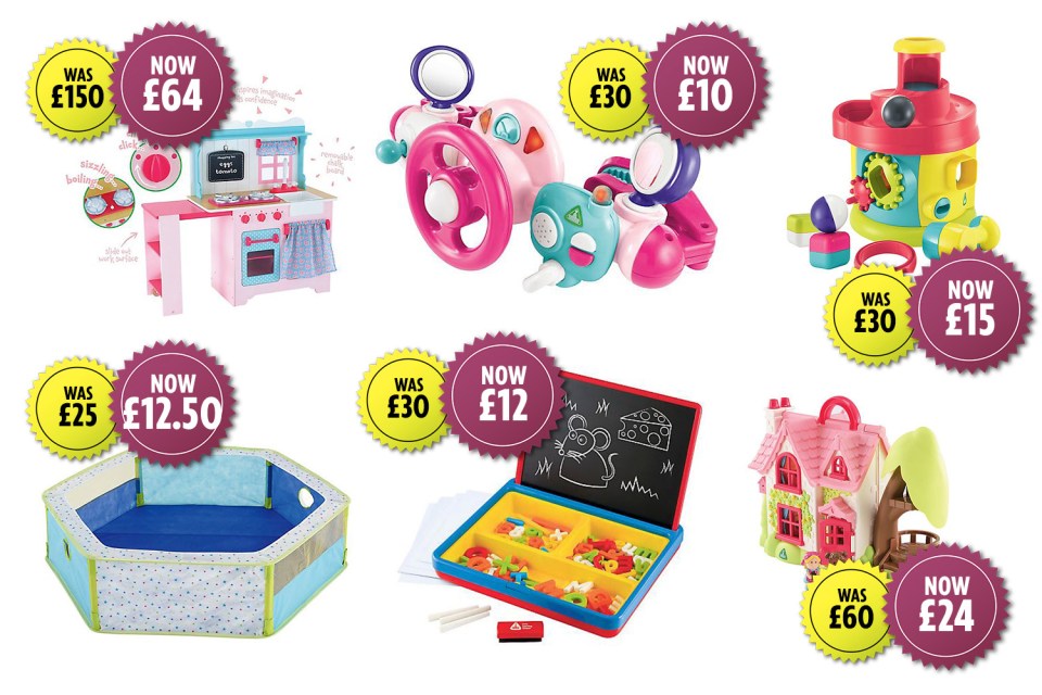  Mothercare has a huge toy sale on