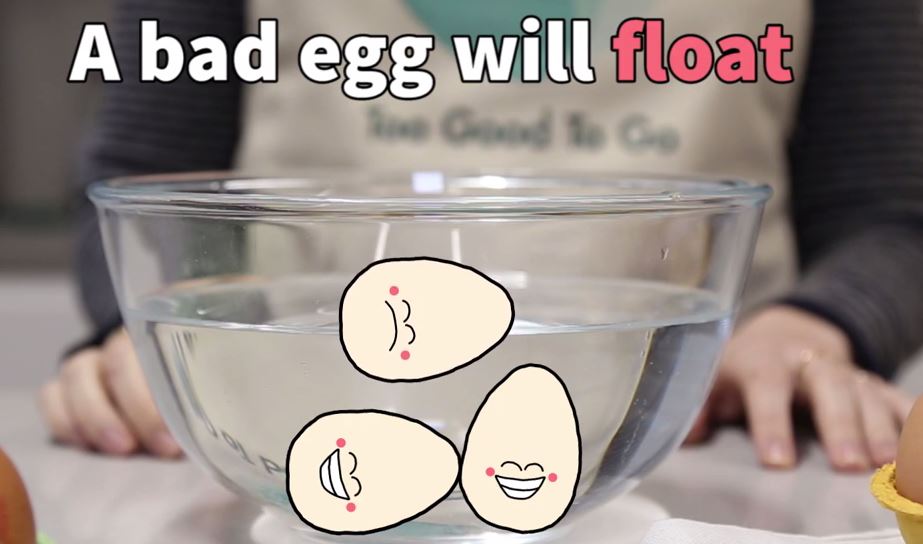  If the eggs float, they're not fresh so don't feel bad about throwing them away