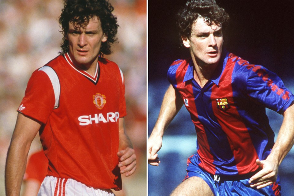  Mark Hughes' difficult spell at Barcelona was sandwiched between two successful periods at Manchester United