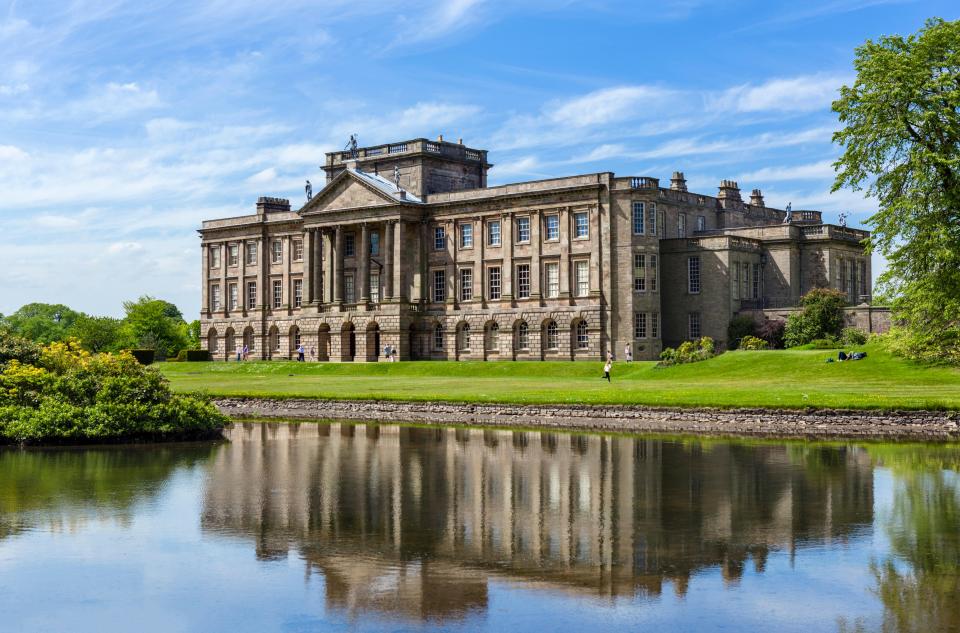  The estate featured as Mr Darcy's home Pemberley in Pride and Prejudice