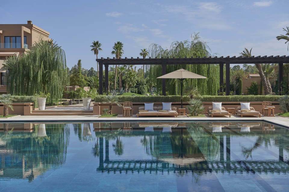 Rates at Mandarin Oriental, Marrakech start from approx €750 for suites and from €1150 for villas