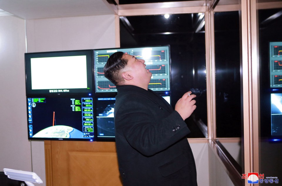  North Korea leader Kim Jong-un is obsessed with his rocket programme