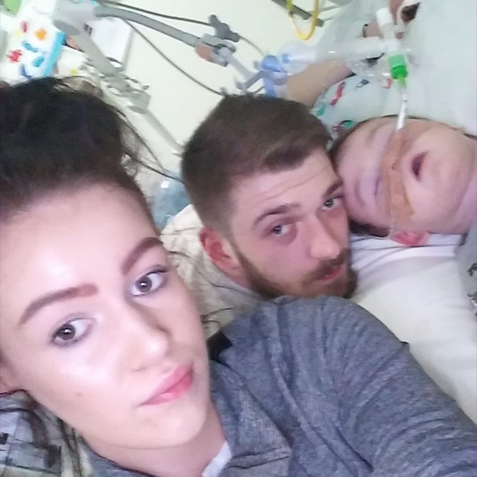  The devastated couple said they missed their son's cuddles