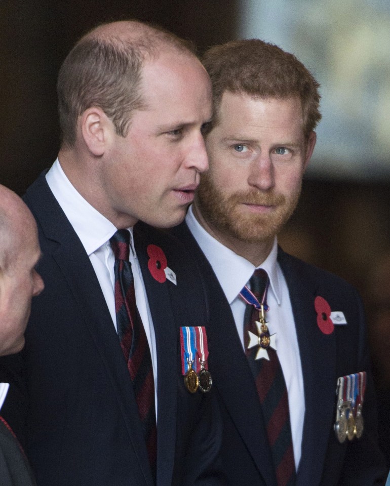 It’s thought that Harry felt that William’s advice was a little scathing