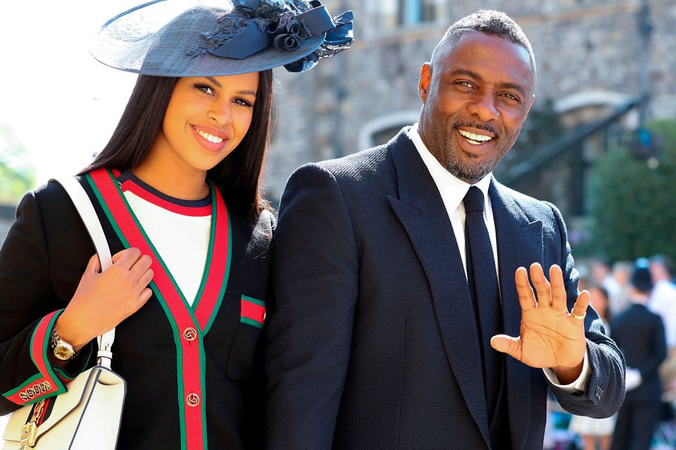  Idris and Sabrina were guest at Harry and Meghan's wedding where Elba later DJed