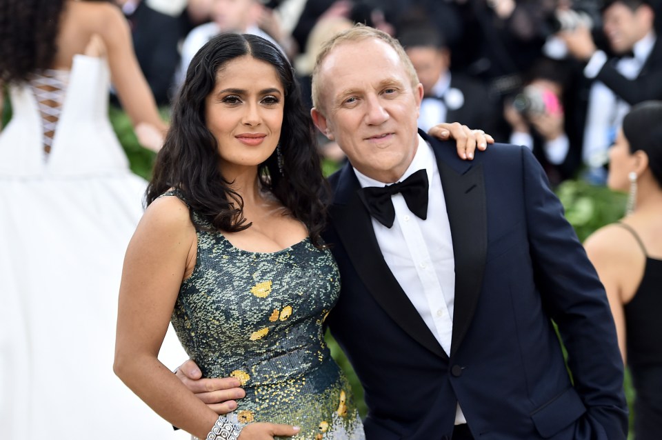 Salma Hayek's French billionaire husband Francois-Henri Pinault has pledged £86million to help rebuild Notre Dame