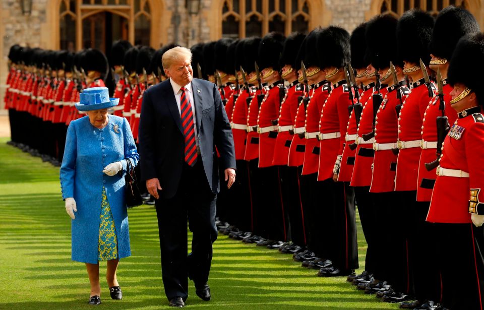  The Queen has invited Trump for a full state visit on the 75th anniversary of D-Day in June