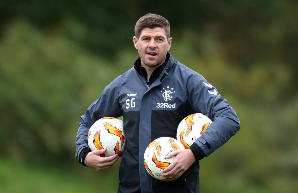  Steven Gerrard was punished after his comments to the ref after the old firm