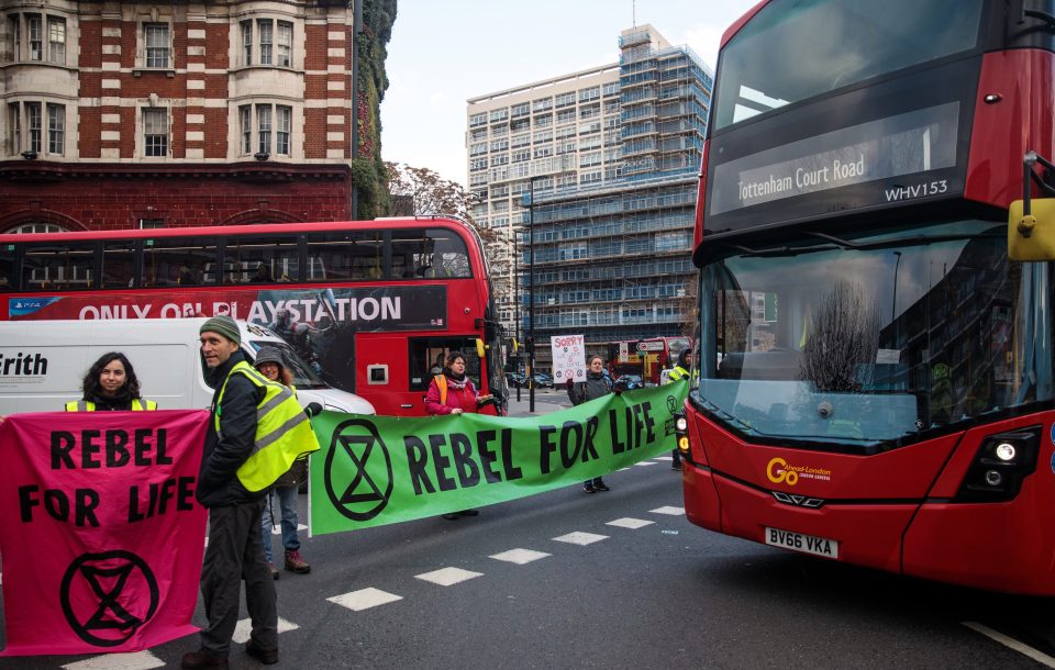  Far left mob Extinction Rebellion plan to bring London to its knees after pledging to carry out “around the clock” disruption