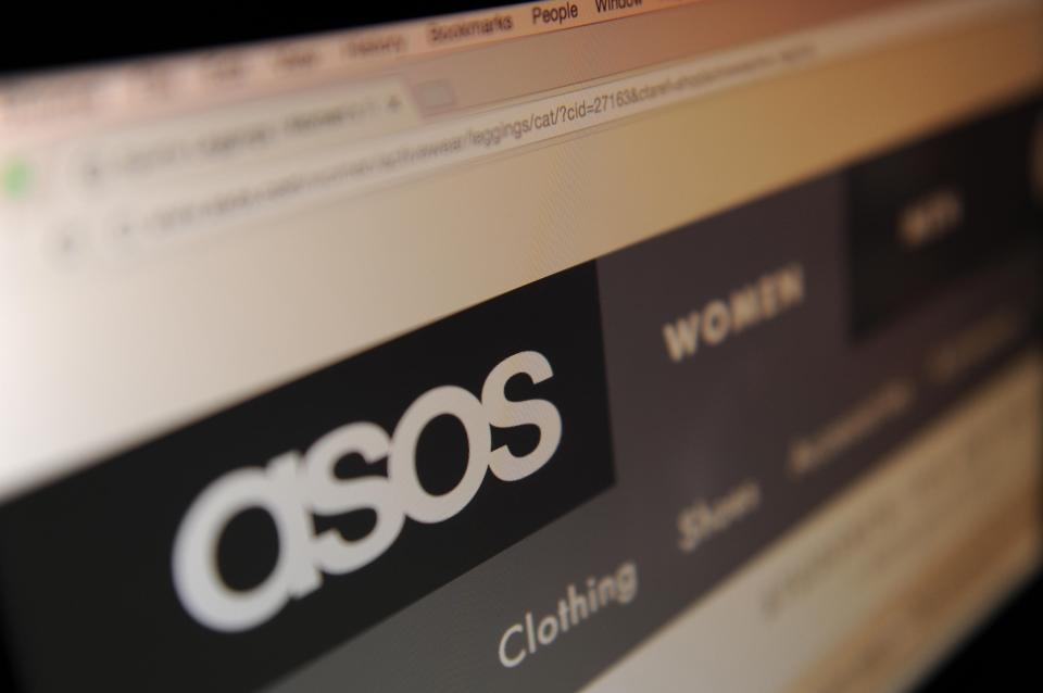  Online retailer ASOS has changed its returns policy