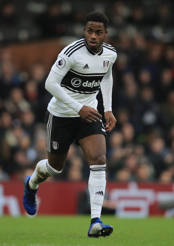  Fulham left-back Ryan Sessegnon is tied down at Craven Cottage until 2020