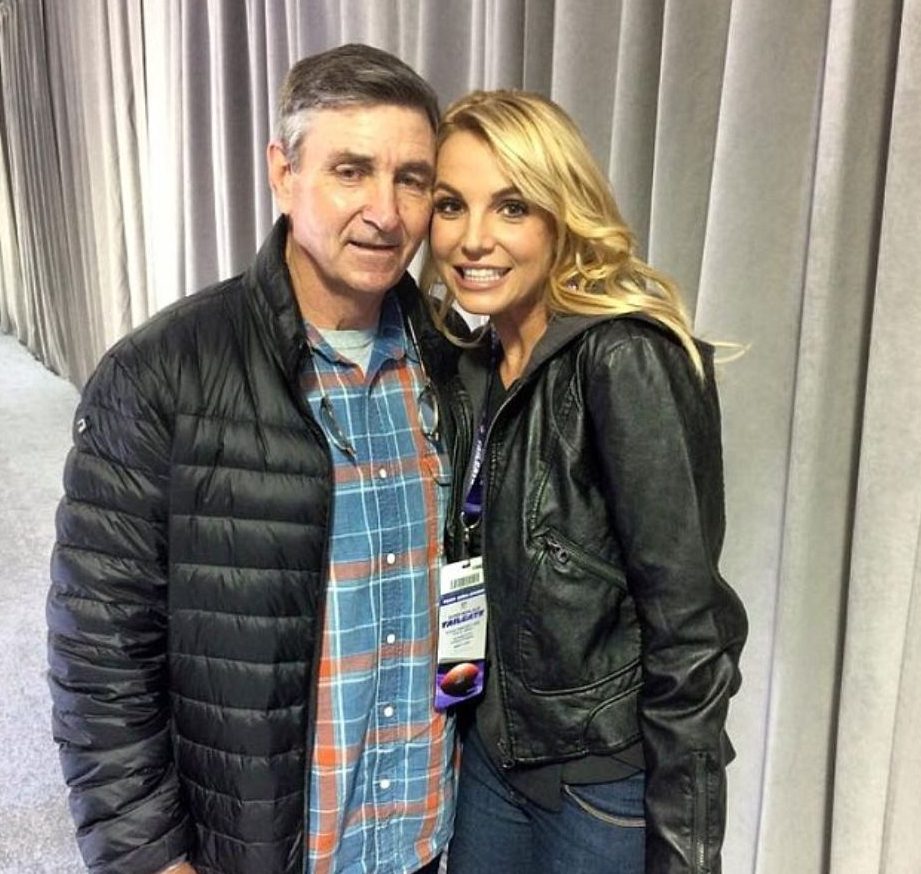  Britney, pictured with her dad, is said to be struggling with her mental health after his colon illness