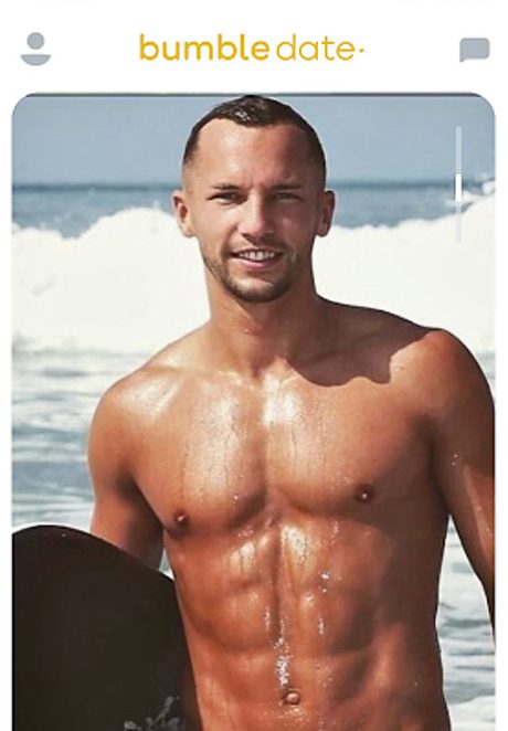  The Sun on Sunday told in January how Drinkwater was using dating app Bumble to look for romance — using a picture that showed off his toned torso