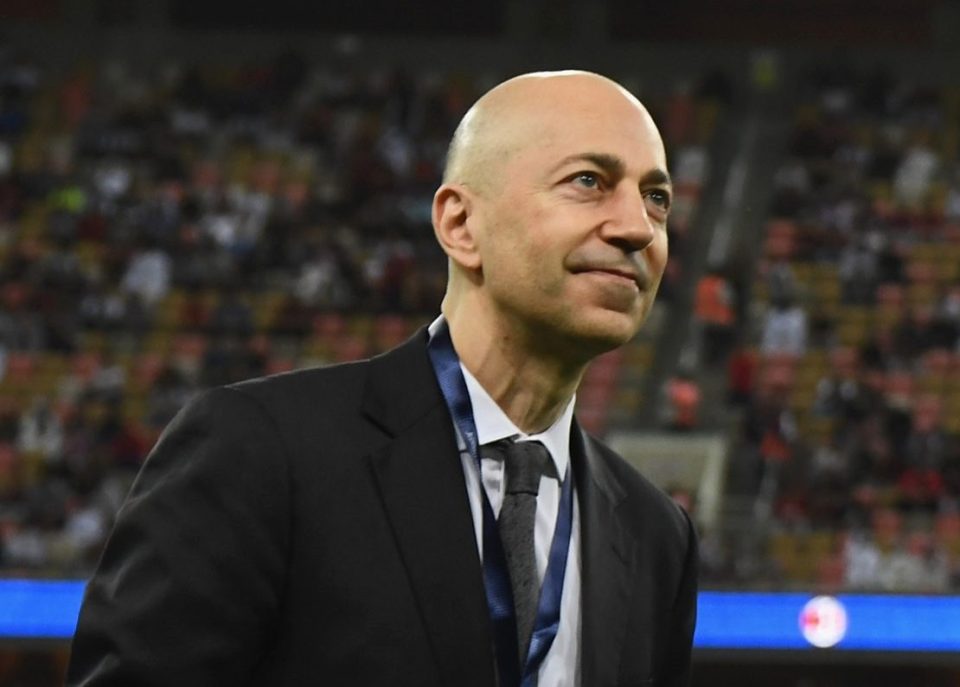  Gazidis swapped Arsenal for Milan last October