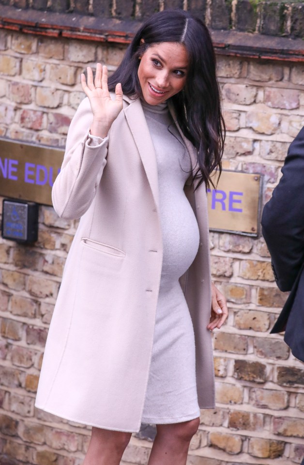  Bookies now think Meghan Markle could give birth in May