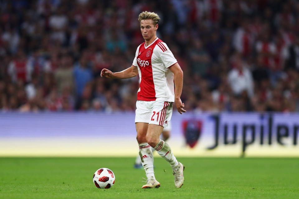 Barcelona’s £65m signing Frenkie de Jong almost joined Tottenham last summer