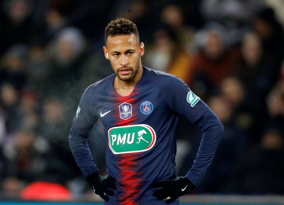  Neymar has been linked with a return to Barcelona this summer