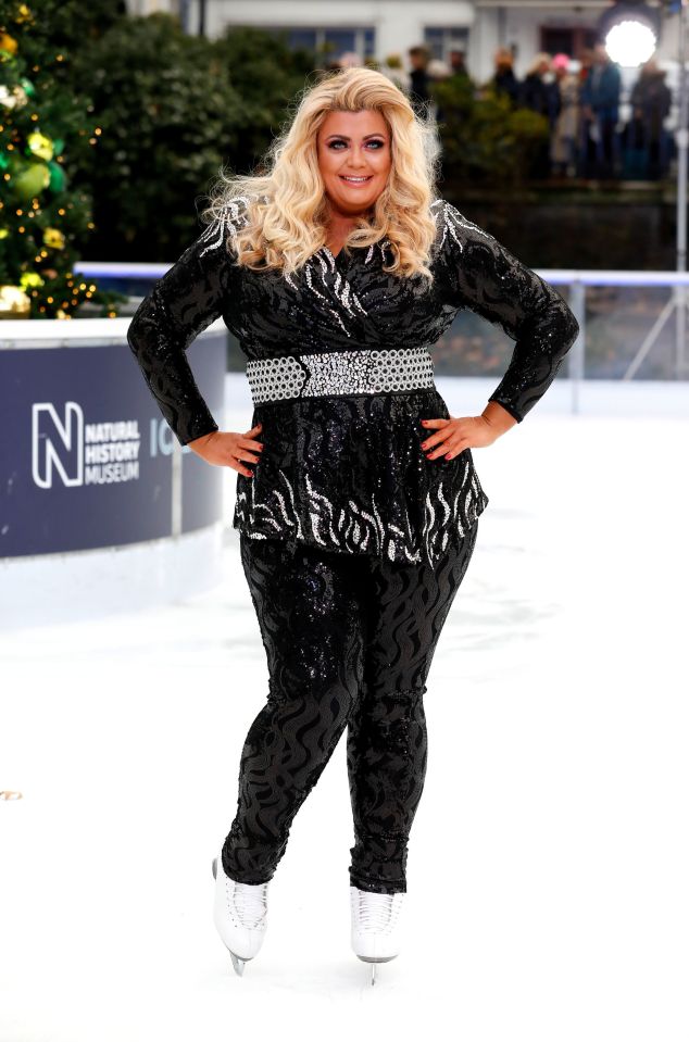  She lost two-and-a-half stone while on Dancing On Ice last year