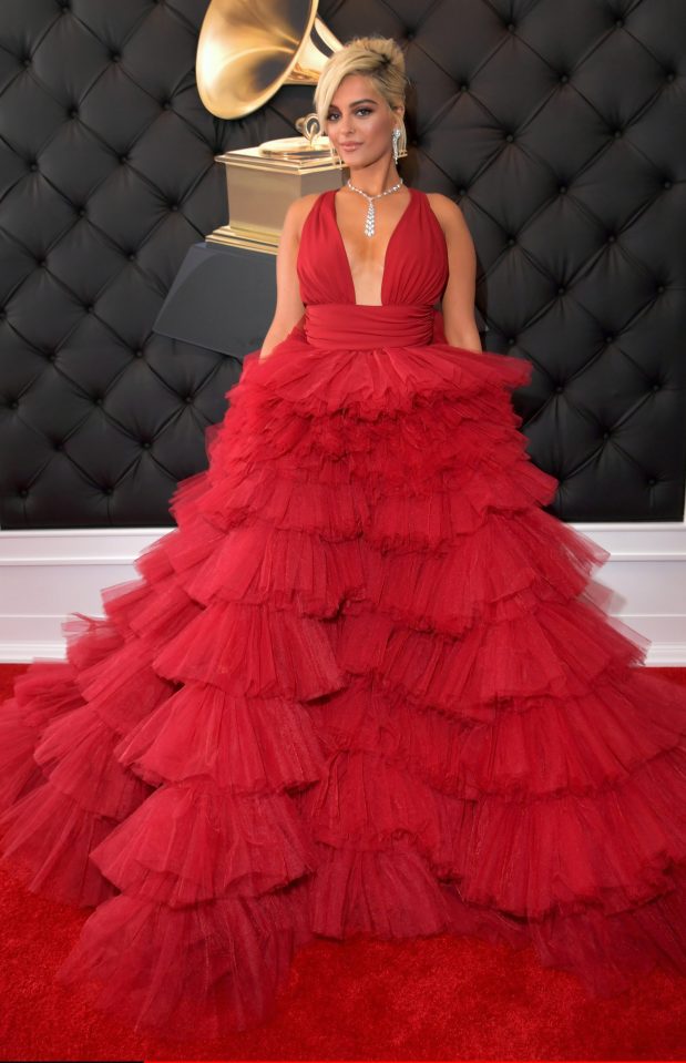  Scandalously, designers at this year’s Grammys considered her too large to wear their dresses. Bebe is a perfect size 12