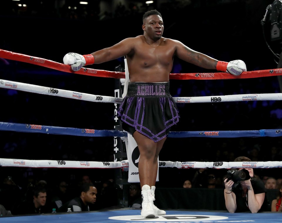  Jarrell Miller is set to fight AJ is June