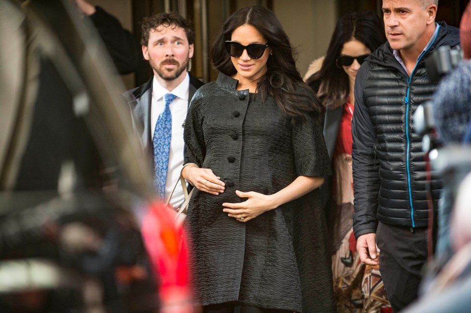 The taxpayer paid for the security team at Meghan’s £300,000 baby shower in New York in February