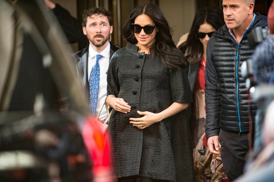  The taxpayer paid for the security team at Meghan's £300,000 baby shower in New York in February