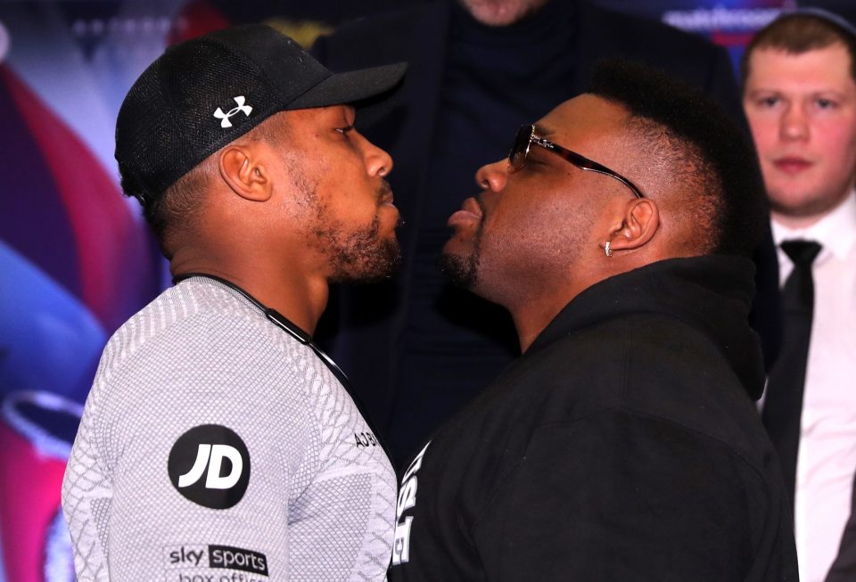  Anthony Joshua’s US debut is now in jeopardy after his challenger failed the test