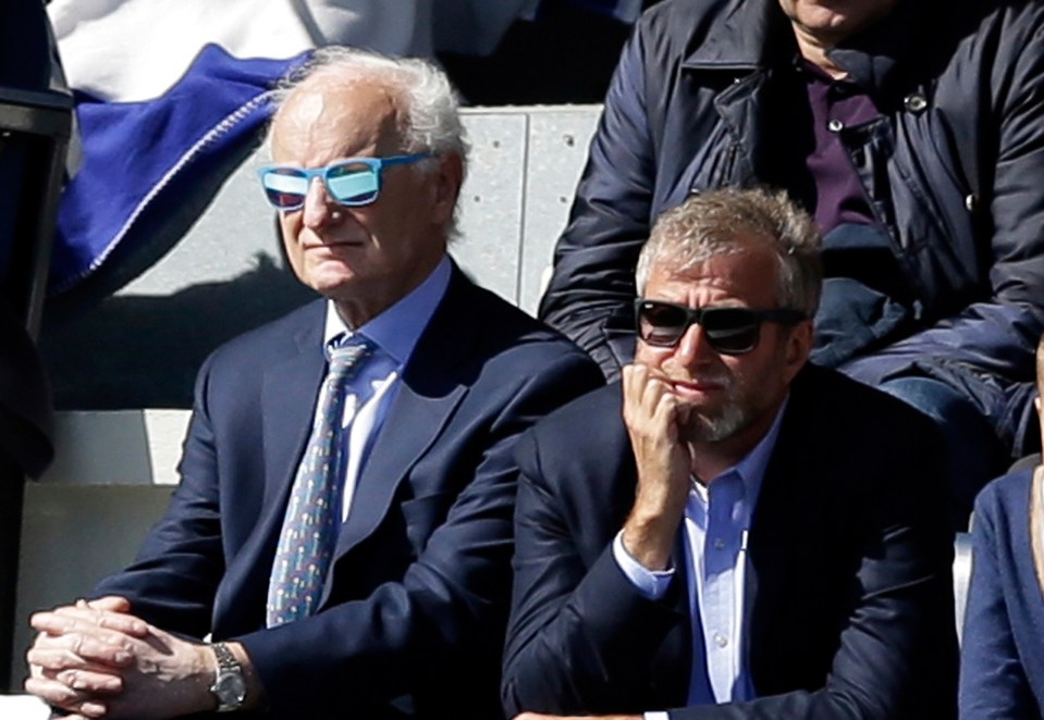  Bruce Buck, left, is adamant Chelsea owner Roman Abramovich has not lost interest in the club