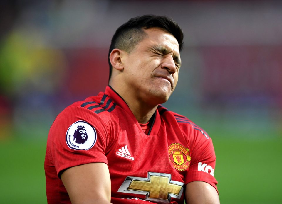  Alexis Sanchez is one star set to be given the boot by Man Utd this summer