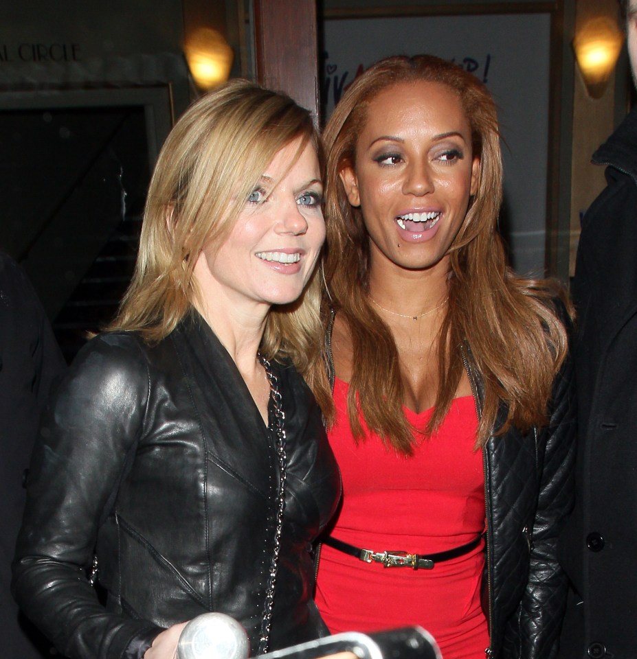 Geri Horner and Mel B 