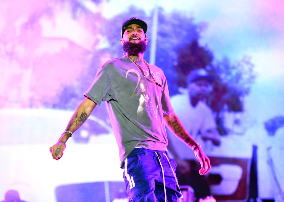  Rapper Nipsey Hussle was shot outside his LA clothes store