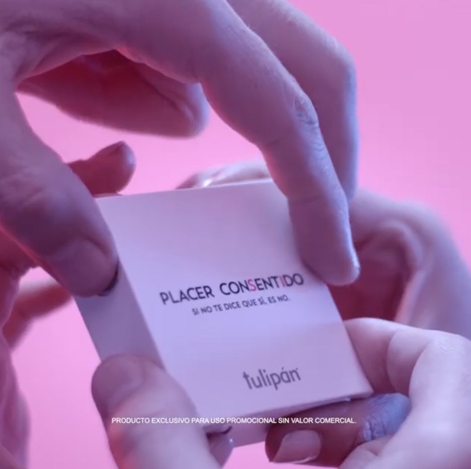 The company plans to give the condoms away for free in bars and at events in the Argentinian capital city of Buenos Aires