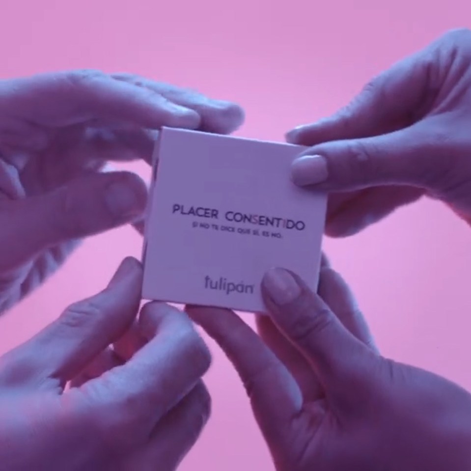 A condom that can only by opened by two people has been launched to promote the idea of consent during sex