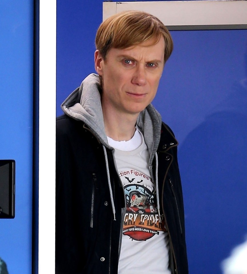  Stephen Merchant looks chilling as he's transformed into rapist and murderer Stephen Port