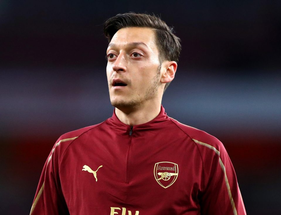  Arsenal fans were loving Mesut Ozil's performance against Newcastle