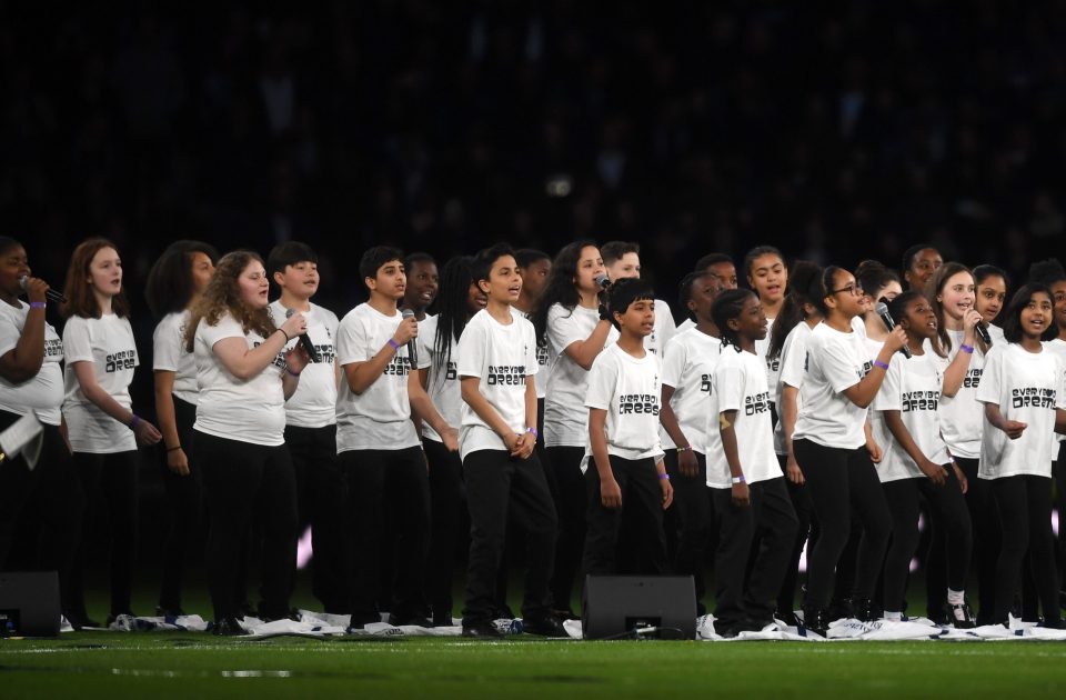  Local Gladesmore Community School choir performed during the opening ceremony