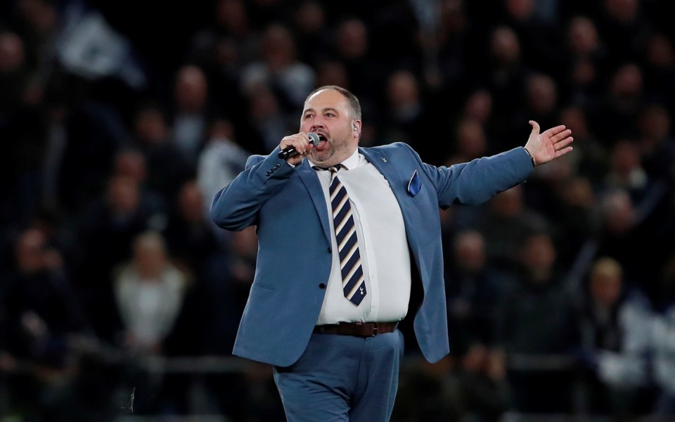  Go Compare star Wynne Evans sang in the opening ceremony