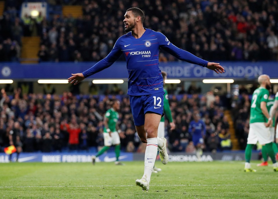  Ruben Loftus-Cheek was on target as Chelsea beat Brighton at Stamford Bridge