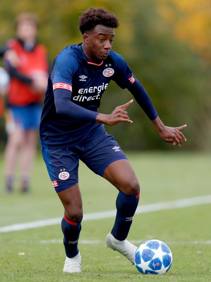 Madueke is a skilled attacked with a magic left foot