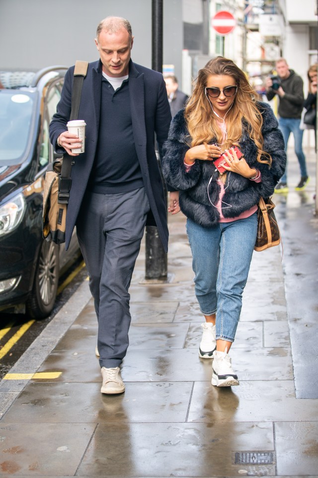  Dani to raise a smile as she walked to a meeting with her manager