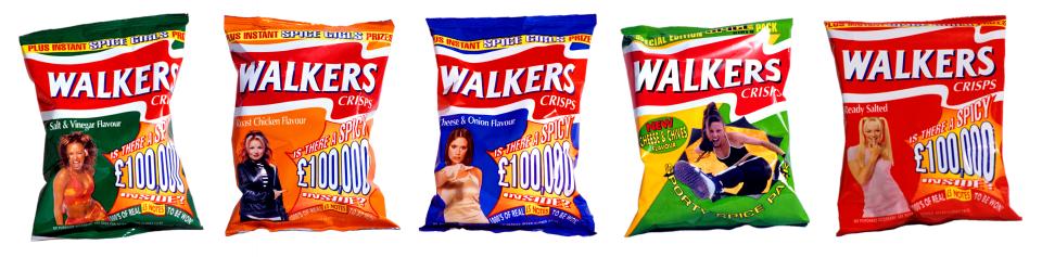  It's been 22 years since the band first partnered with Walkers, starring in a TV ad alongside Gary Lineker