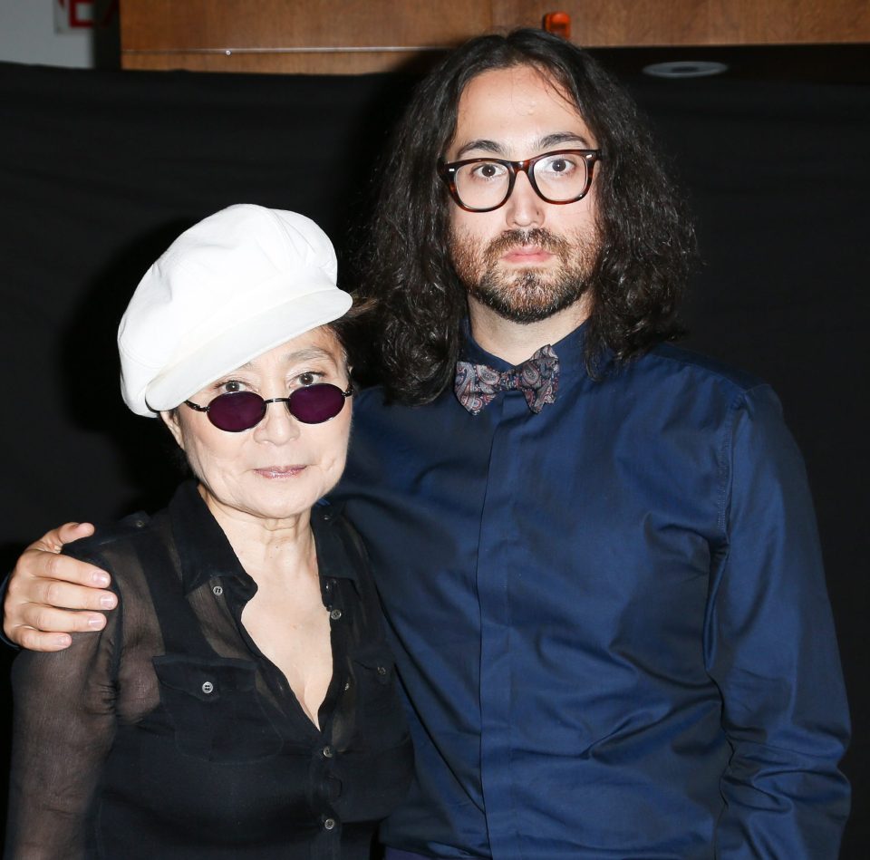  Yoko Ono and John Lennon's son says he tries to avoid wearing similar clothes to them