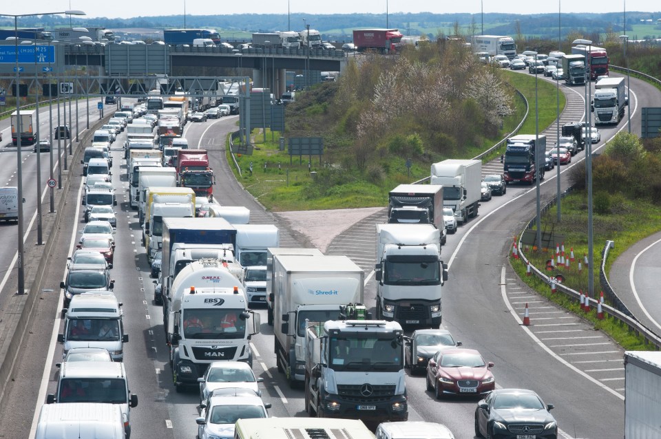  Just under 4.5million car journeys will take place tomorrow