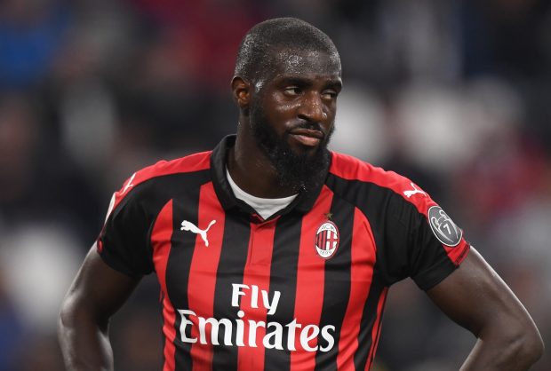 Lazio fans have been caught directing a racist chant towards AC Milan midfielder Tiemoue Bakayoko, on loan from Chelsea