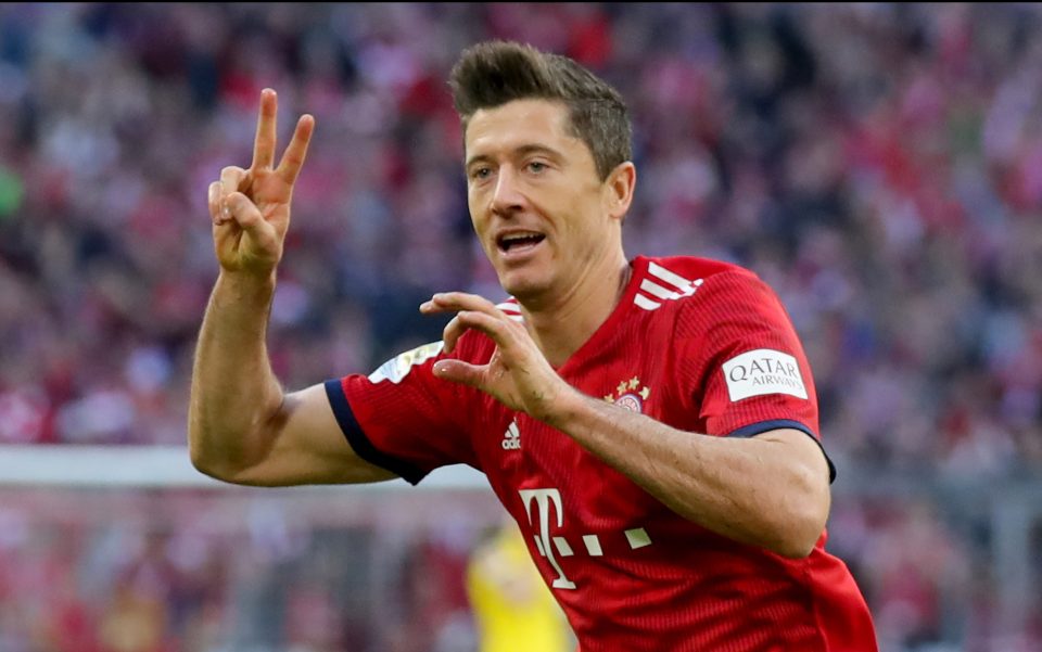  Chelsea are tracking Bayern Munich forward Robert Lewandowski