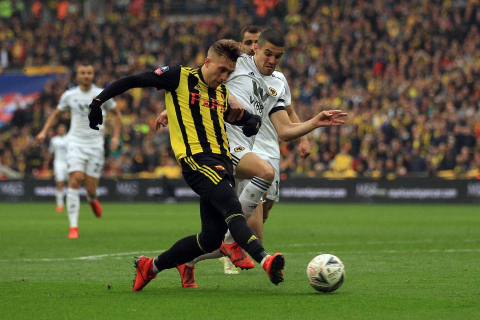  Watford will face City at Wembley in the May 18 final